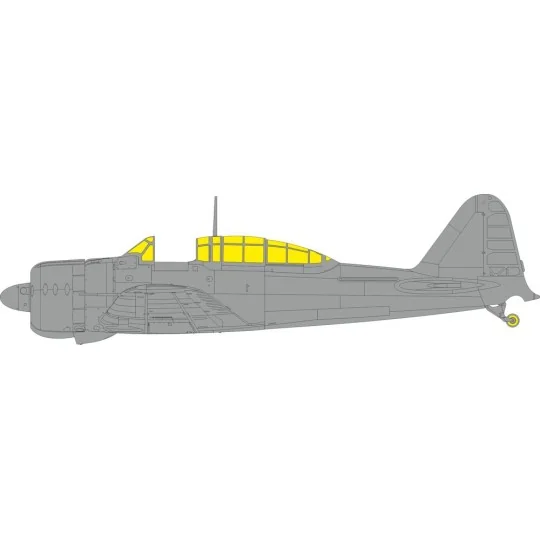 A6M2-K TFace EDUARD - Eduard Accessories EX1112
