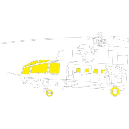 Mi-24A TRUMPETER - Eduard Accessories EX1114