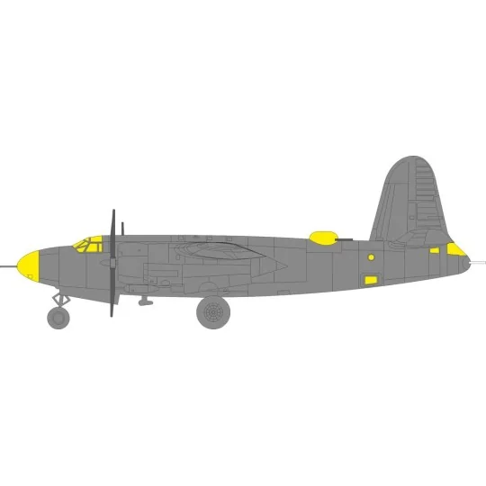 B-26G Marauder TFace ICM - Eduard Accessories EX1117
