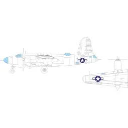 B-26G Marauder US national insignia ICM, 1/48 - Eduard Accessories ...