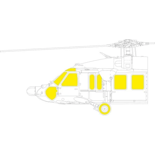 UH-60A ICM - Eduard Accessories EX1121