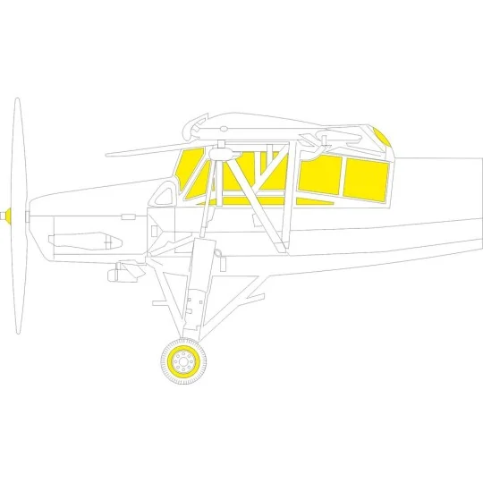 Fi 156C TFace TAMIYA, 1/48 - Eduard Accessories EX1123