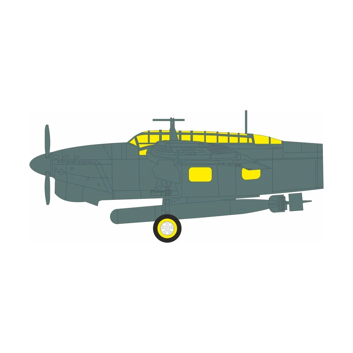 Barracuda TFace TRUMPETER - Eduard Accessories EX1127