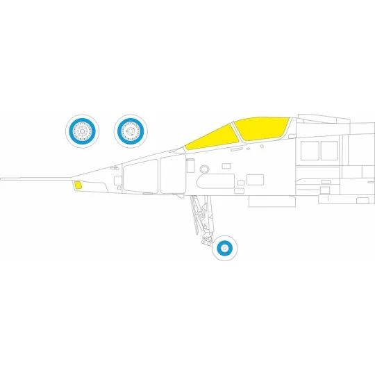 Jaguar GR.1 / GR.1A TFace AIRFIX, 1/48 - Eduard Accessories EX1129