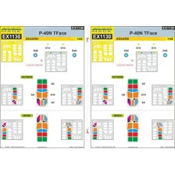 P-40N TFace EDUARD - Eduard Accessories EX1130