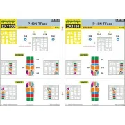 P-40N TFace EDUARD - Eduard Accessories EX1130