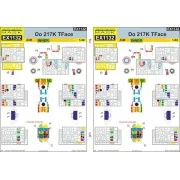 Do 217K TFace ICM, 1/48 - Eduard Accessories EX1132