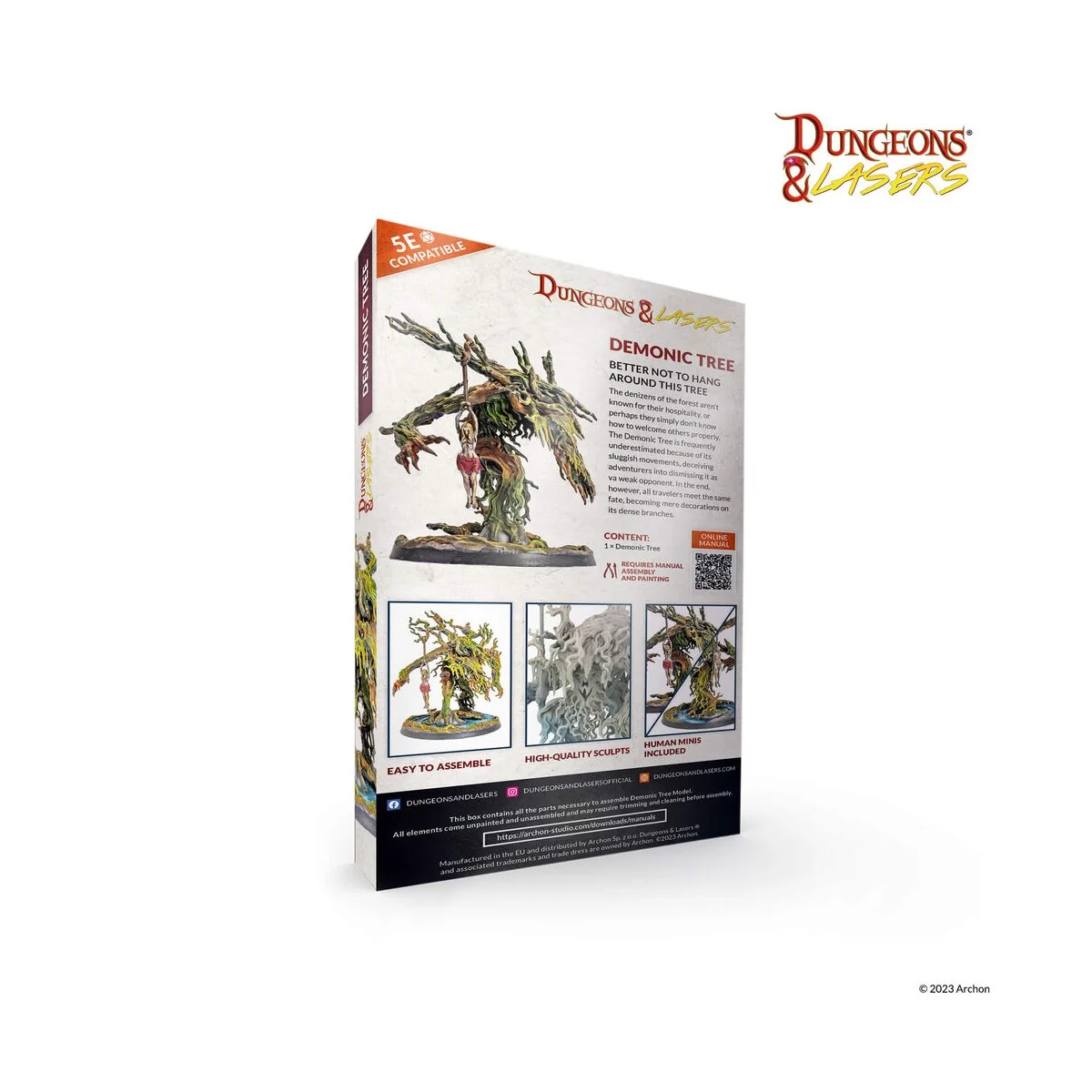 Dungeons & Lasers Miniatures: DEMONIC TREE - Archon Studio DNL0069