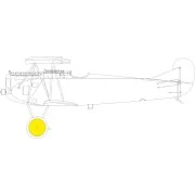 Fokker D.VIIF 1/48 EDUARD, 1/48 - Eduard Accessories EX1008