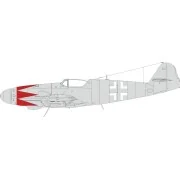 Bf 109K-4 tulip pattern & national insignia, 1/48 - Eduard Accessor...