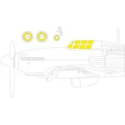 Hurricane Mk.IIb TFace 1/48 ARMA HOBBY, 1/48 - Eduard Accessories E...