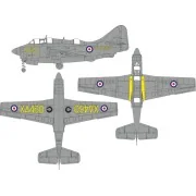 Gannet AS.1/AS.4 national & a/c marking 1/48 AIRFIX - Eduard Access...