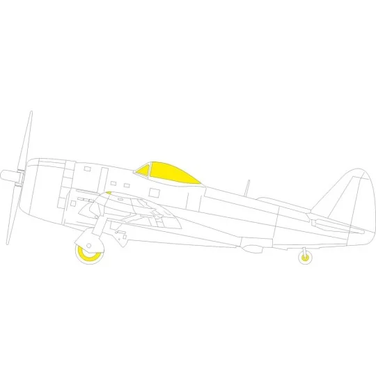 P-47D-30 TFace 1/48 MINIART - Eduard Accessories EX1026
