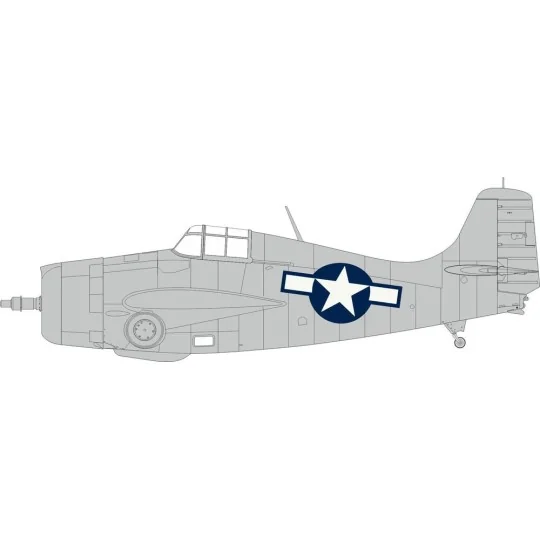 FM-1 US national insignia TAMIYA, 1/48 - Eduard Accessories EX1031