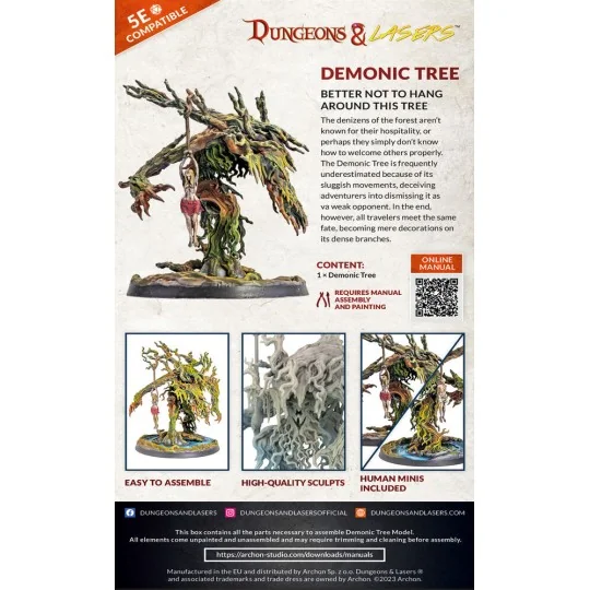 Dungeons & Lasers Miniatures: DEMONIC TREE - Archon Studio DNL0069