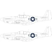 P-51B/C US national insignia EDUARD - Eduard Accessories EX1038