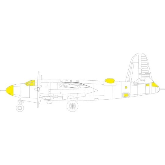 B-26B Marauder ICM - Eduard Accessories EX1044