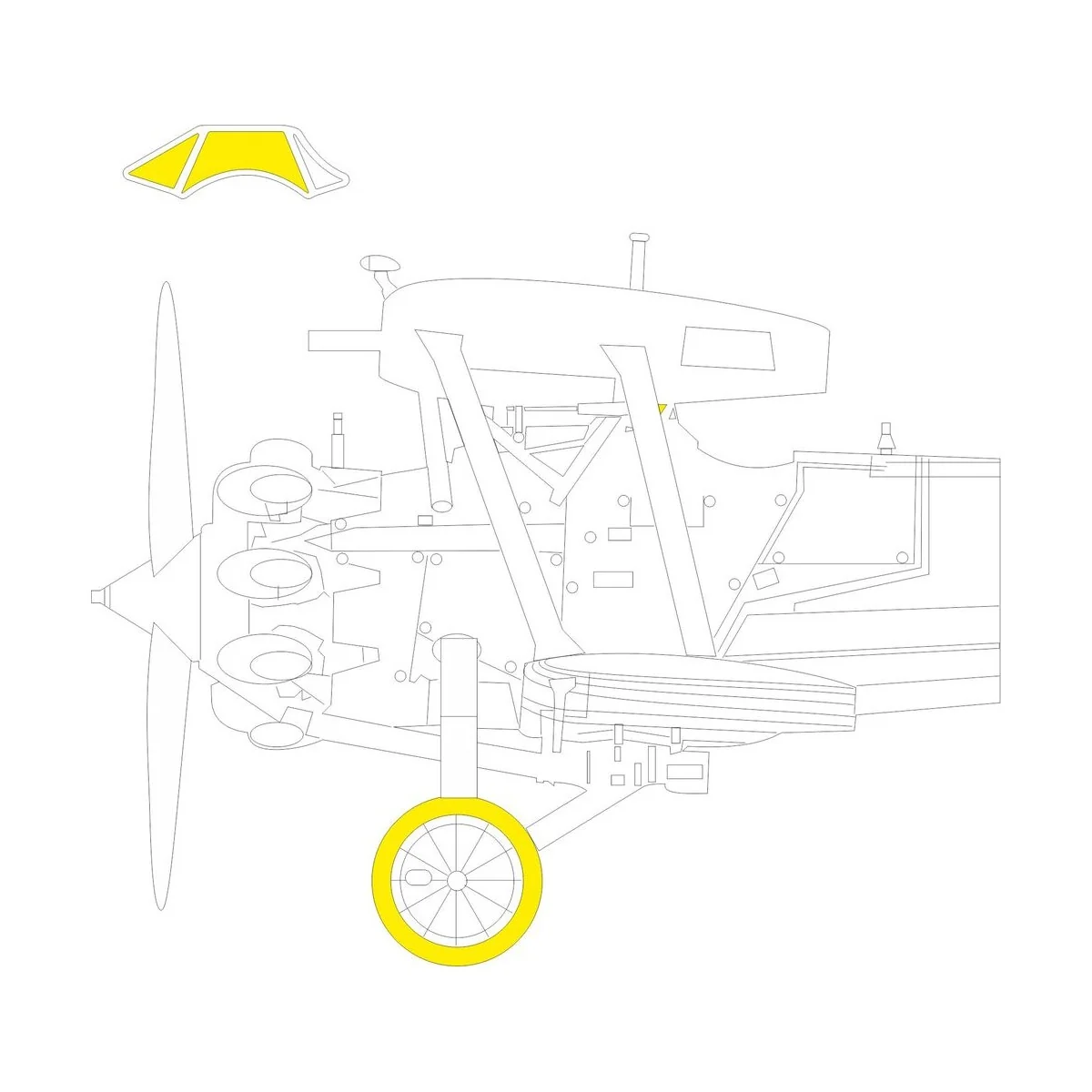 Bulldog Mk.II - Eduard Accessories EX1066