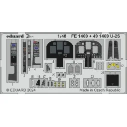 B-17F (alternate nose, frame X) TFace EDUARD, 1/48 - Eduard Accesso...