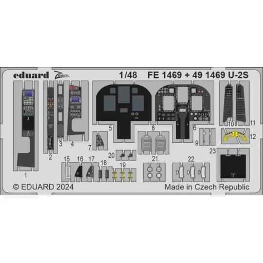 B-17F (alternate nose, frame X) TFace EDUARD, 1/48 - Eduard Accesso...