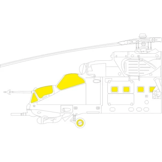 Mi-24P - Eduard Accessories EX1071