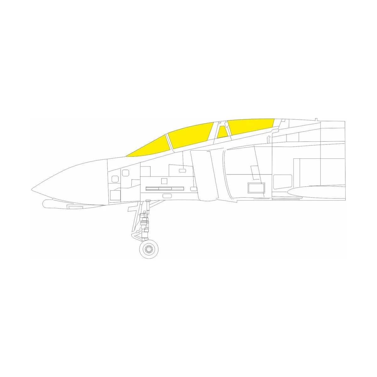 F-4C TFace, 1/48 - Eduard Accessories EX1075