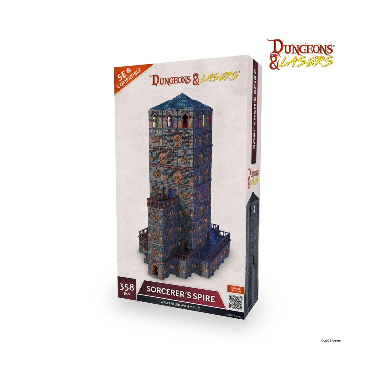 Dungeons & Lasers Starter Set: SORCERER'S SPIRE - Archon Studio DNL...