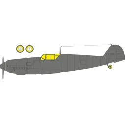 Bf 109E-3 HOBBY BOSS, 1/48 - Eduard Accessories EX1092