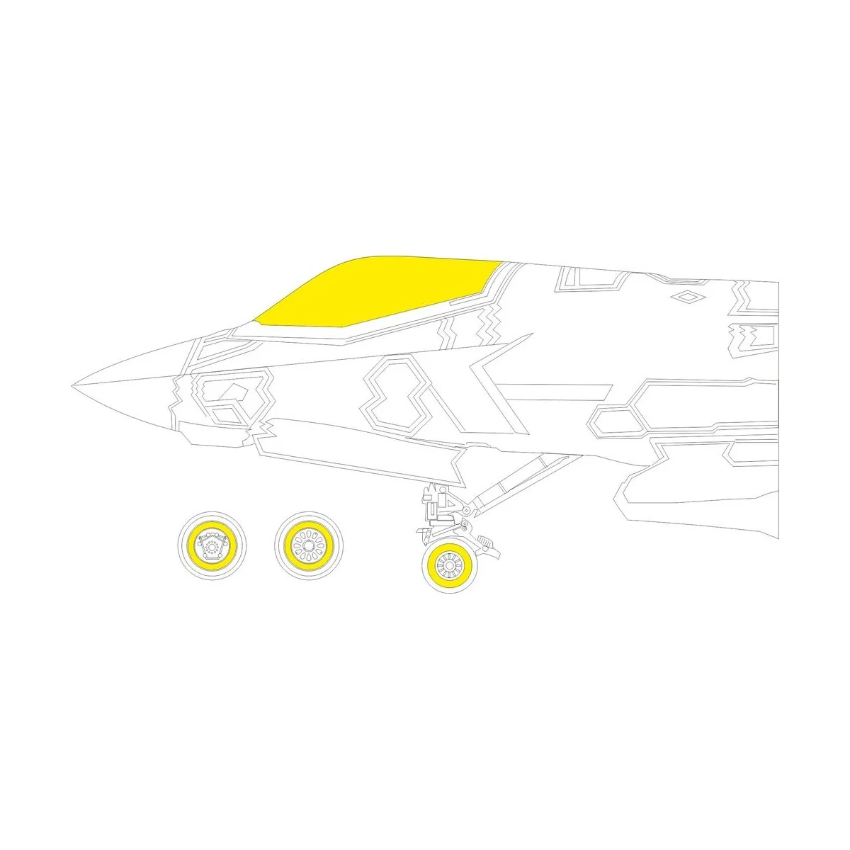 F-35C TAMIYA, 1/48 - Eduard Accessories EX1096 F-35C TAMIYA, 1/48 - Eduard Accessories EX1096