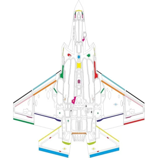 F-35C RAM panels TAMIYA - Eduard Accessories EX1098