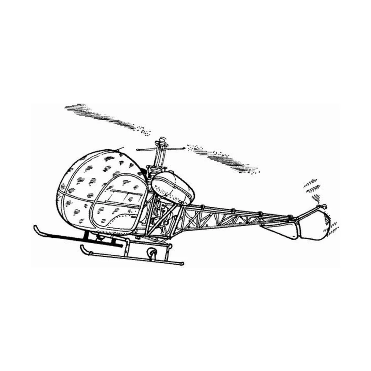 Bell H-13 Detail Set, 1/72 - CMK 129-7019