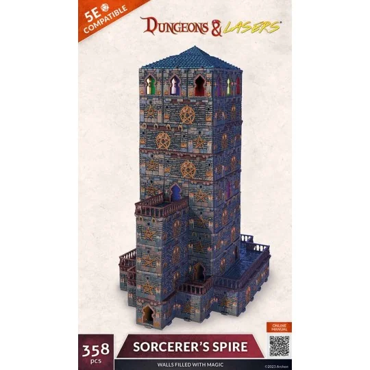 Dungeons & Lasers Starter Set: SORCERER'S SPIRE - Archon Studio DNL...