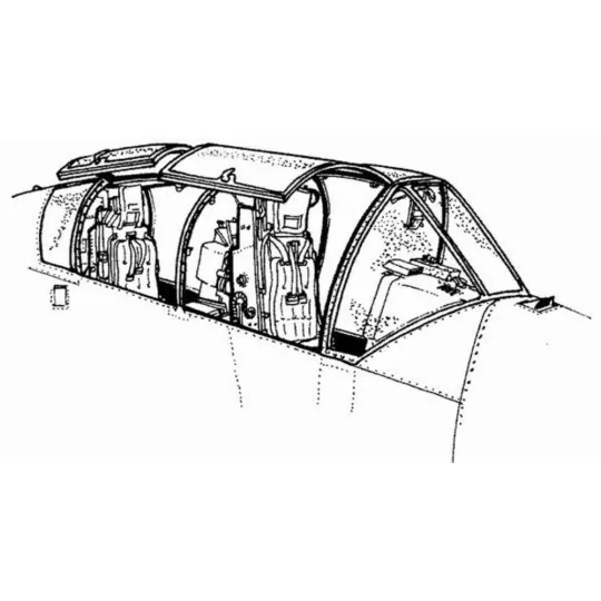 OV-10A Interior Set, 1/72 - CMK 129-7025
