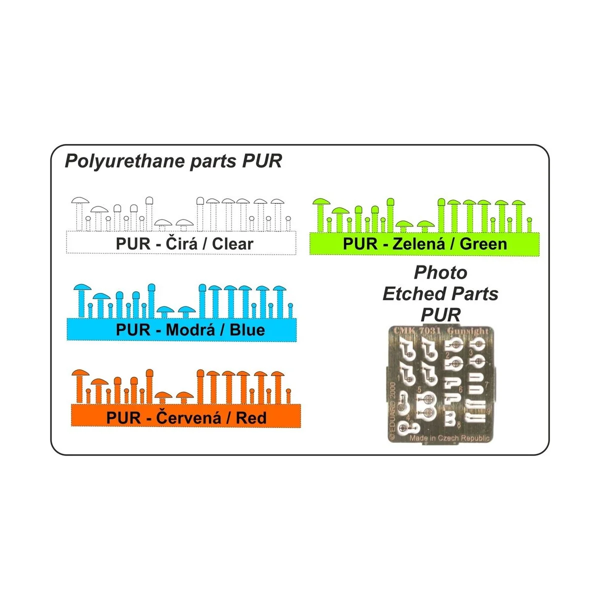 Navigation light Clear, red, blue, green - CMK 129-7031
