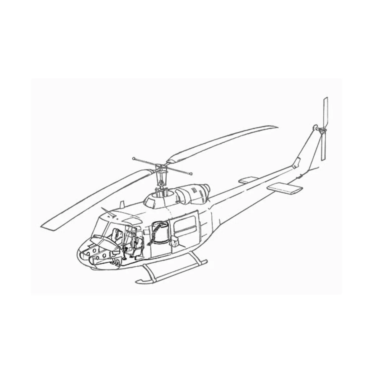 UH-1B interior set - CMK 129-7078