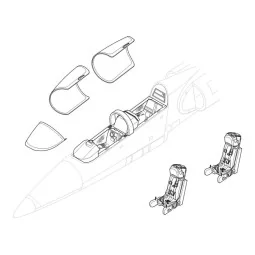 L-39 C/ZA Interior Set, 1/72 - CMK 129-7083