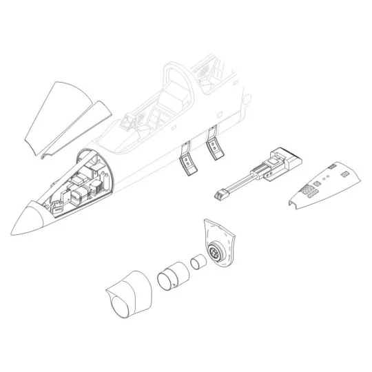 L-39 C/ZA Waffen Set, 1/72 - CMK 129-7085