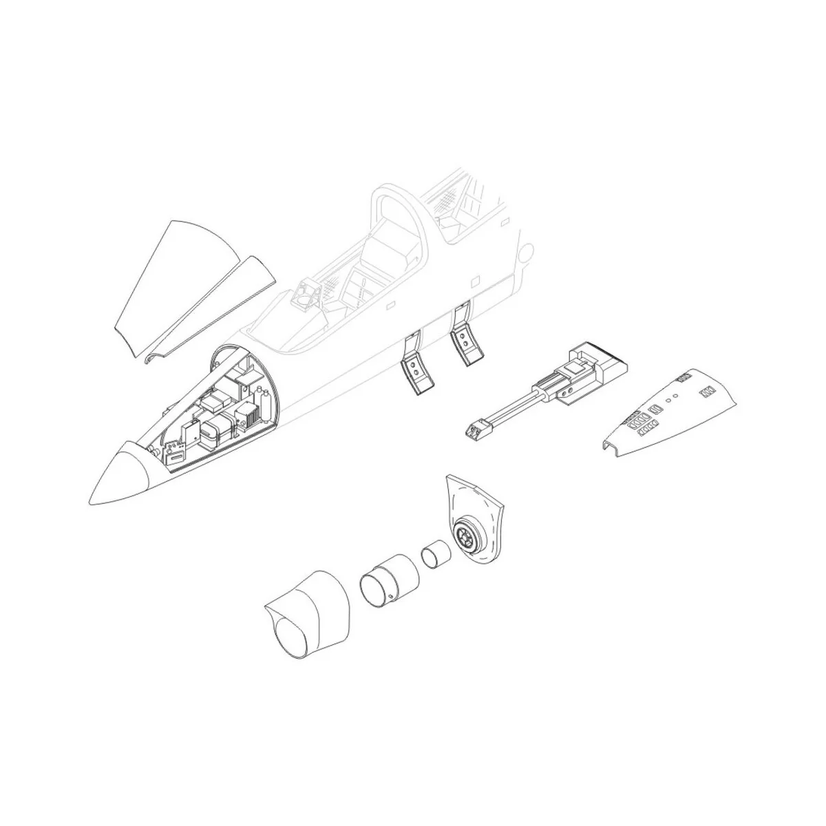L-39 C/ZA Waffen Set - CMK 129-7085