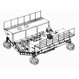 BV 222 towing cars (dockwagen), 1/72 - CMK 129-7088