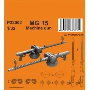 MG 15 Machine gun (2 pcs) - CMK 129-P32002