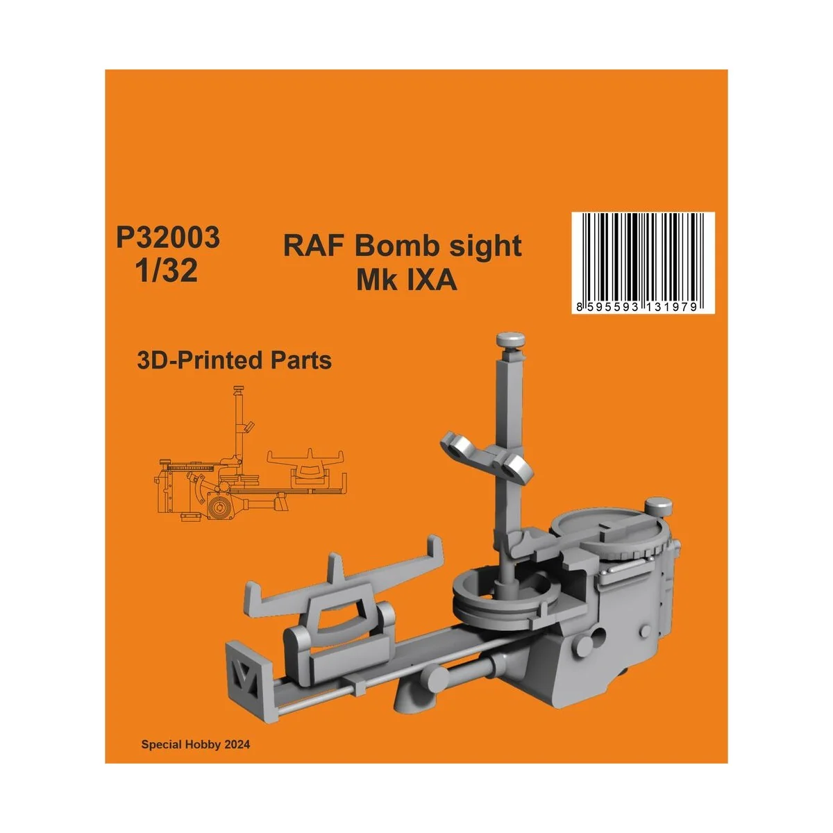 RAF Bomb sight Mk IXA, 1/32 - CMK 129-P32003