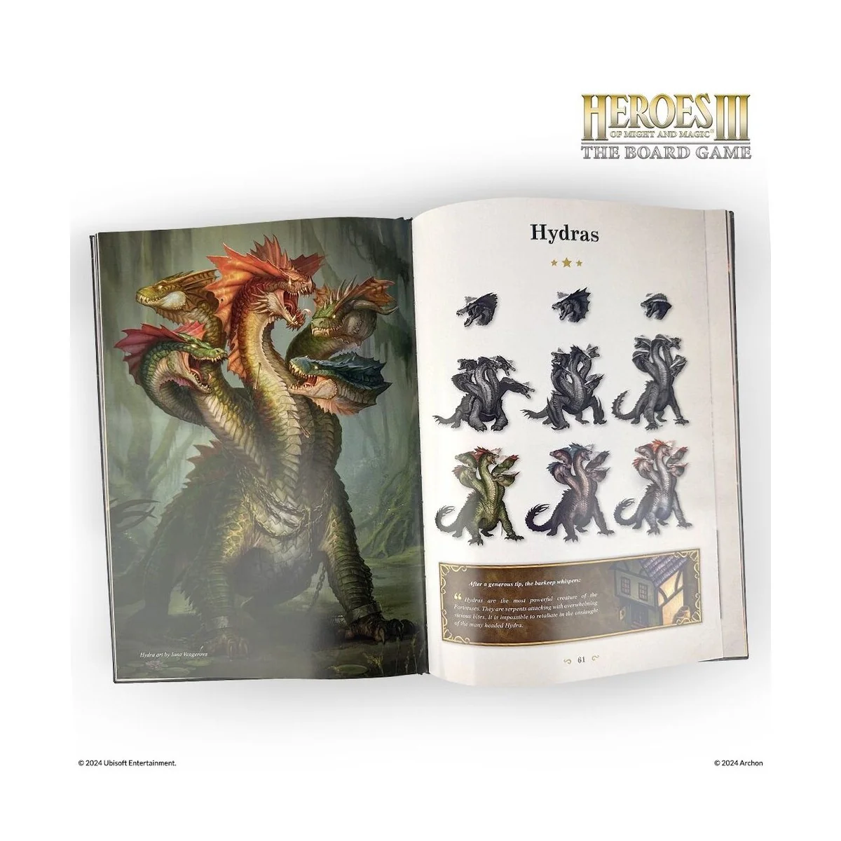 Heroes of Might and Magic III: The Board Game Art Book (ENGLISH ONL...