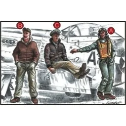 US Army Piloten und Mechaniker, 1/72 - CMK 129-F72039