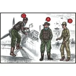 Japanische Marine Piloten und Mechaniker, 1/72 - CMK 129-F72043