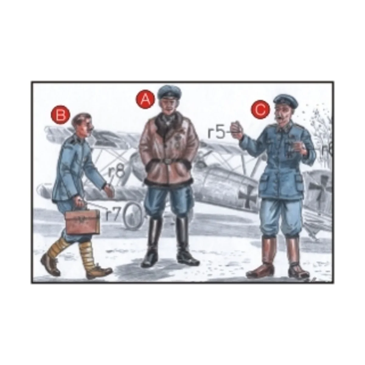 Richthofens Fliegender Zirkus - CMK 129-F72044 Richthofens Fliegender Zirkus - CMK 129-F72044