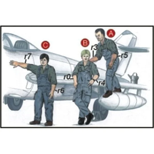 Warschauer Pakt Mechaniker - CMK 129-F72050