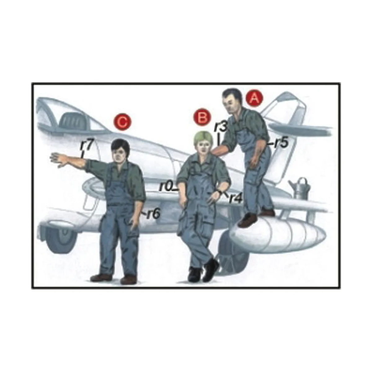 Warschauer Pakt Mechaniker - CMK 129-F72050