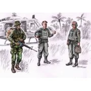 LRRP US Hubschrauber Besatzung Vietnam, 1/72 - CMK 129-F72076