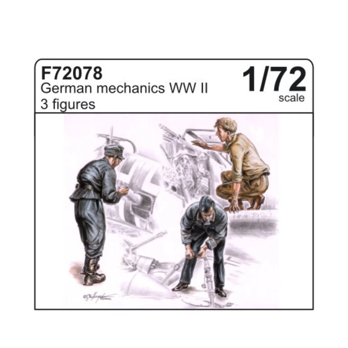 Deutsche Luftwaffen Mechaniker - CMK 129-F72078