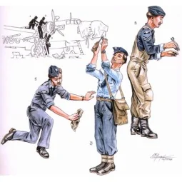 RAF Mechaniker für Wellington, 1/72 - CMK 129-F72099